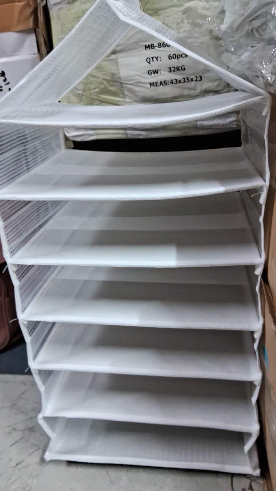 6-Slot Foldable Closet Hanger