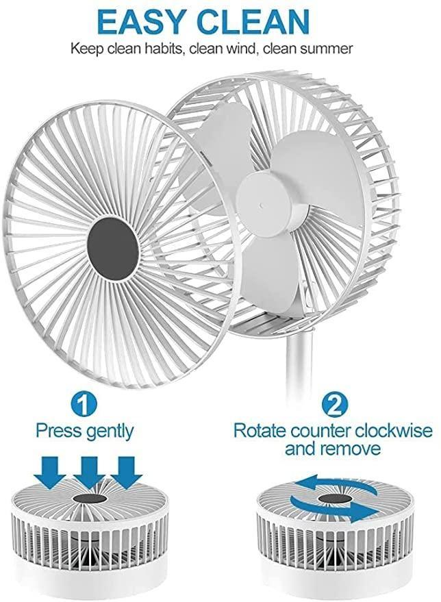 Portable Rechargeable USB Fan