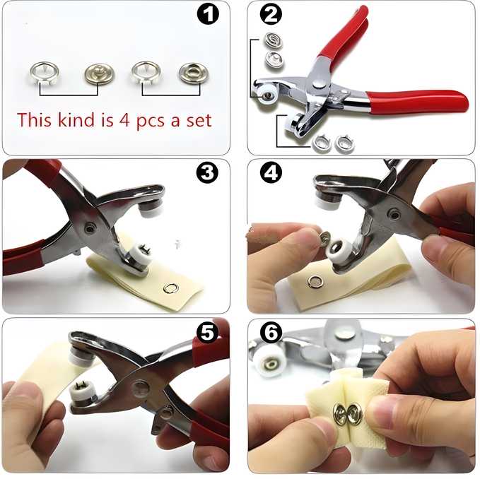 Easy Snap Fasteners
