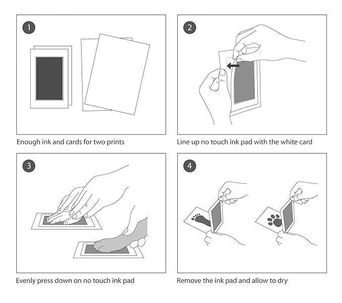 Easy Inkless Baby Imprints