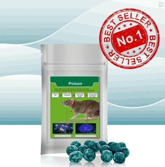 RAT AND INSECT PEST CONTROL Pellets - 15g Pack for Effective Rodent and Insect Elimination
