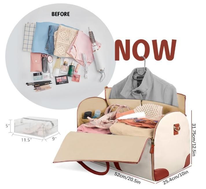 Convertible Garment Duffle Bag