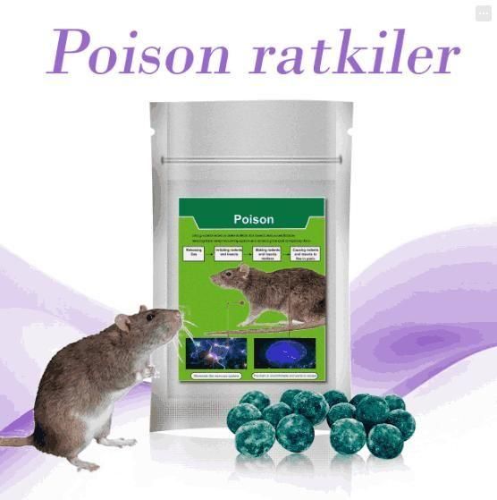 RAT AND INSECT PEST CONTROL Pellets - 15g Pack for Effective Rodent and Insect Elimination