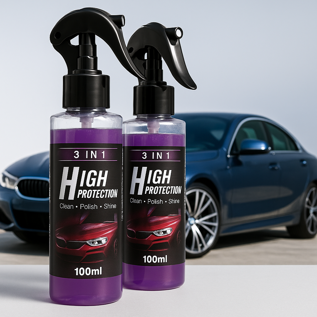 3 in 1 Car Spray (Pack of 2)